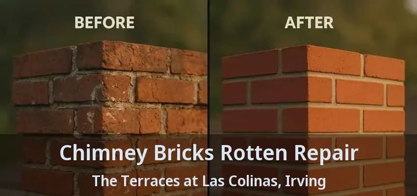 Chimney Bricks Rotten Repair The Terraces at Las Colinas, Irving - TX