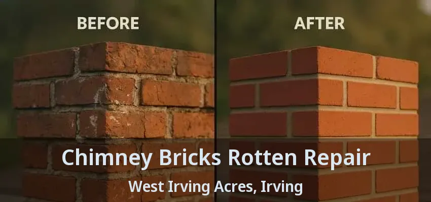 Chimney Bricks Rotten Repair West Irving Acres, Irving - TX