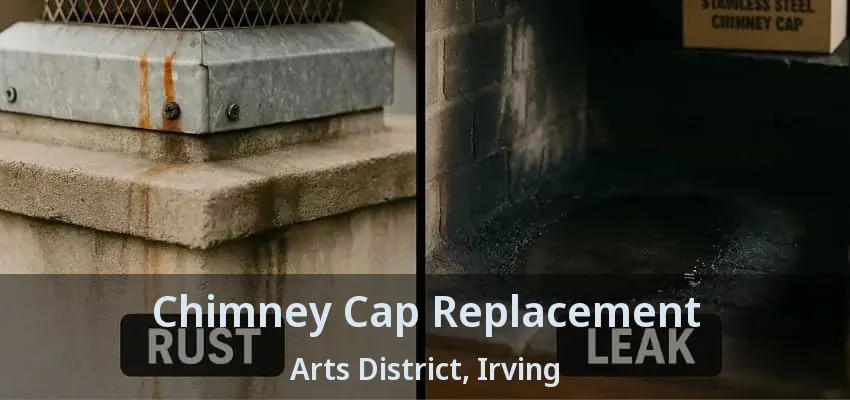 Chimney Cap Replacement Arts District, Irving - TX