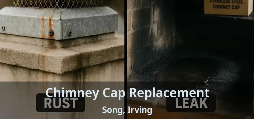Chimney Cap Replacement Song, Irving - TX