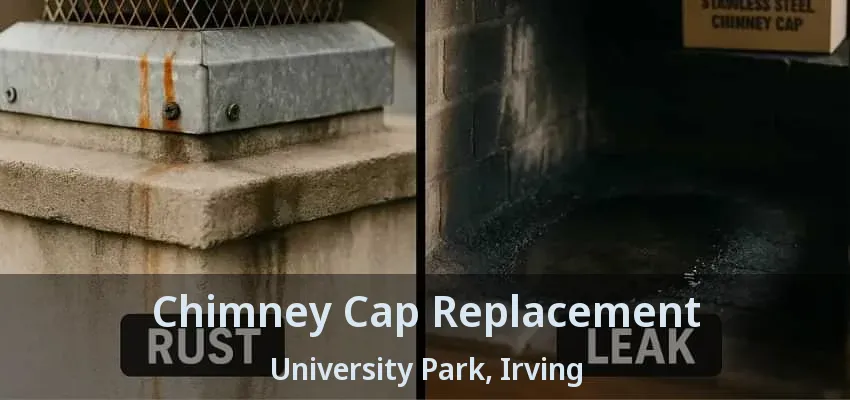 Chimney Cap Replacement University Park, Irving - TX