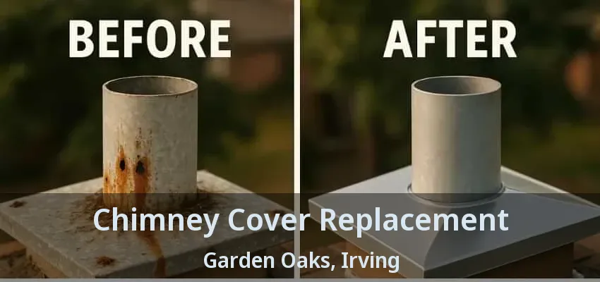 Chimney Cover Replacement Garden Oaks, Irving - TX