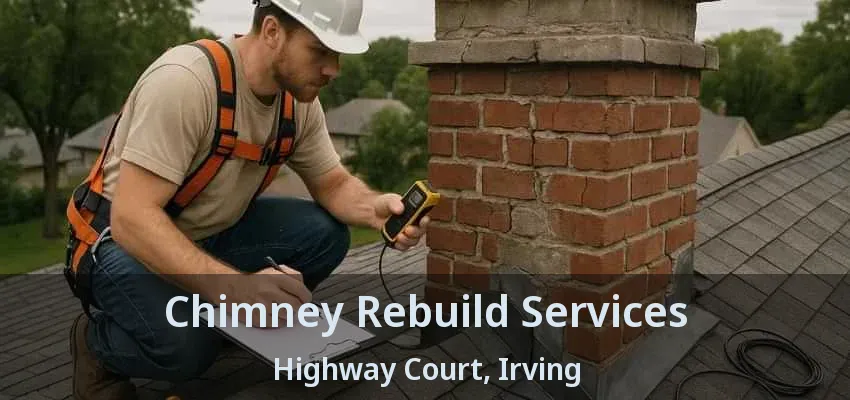 Chimney Rebuild Services Highway Court, Irving - TX