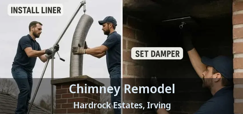 Chimney Remodel Hardrock Estates, Irving - TX