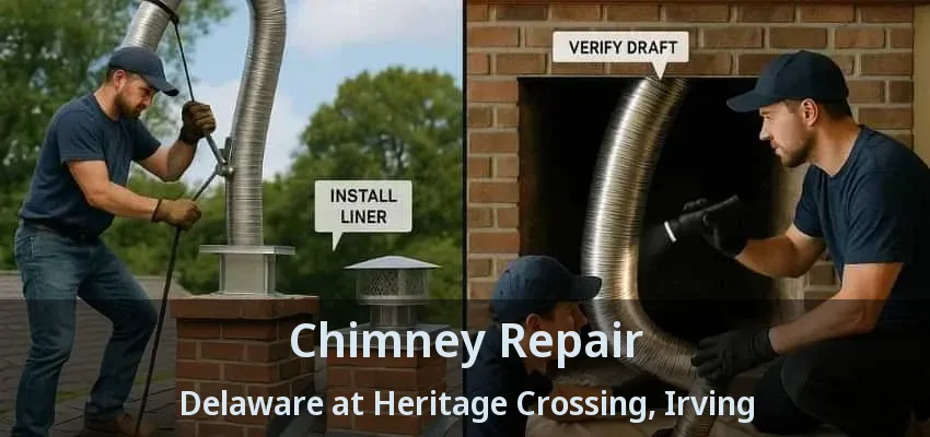 Chimney Repair Delaware at Heritage Crossing, Irving - TX