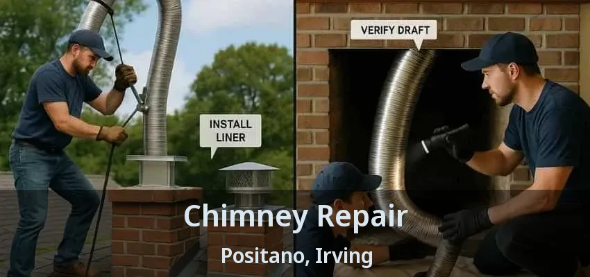 Chimney Repair Positano, Irving - TX