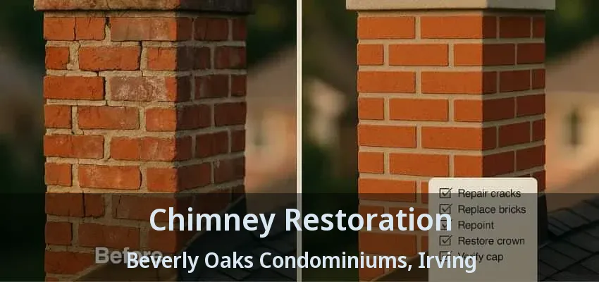 Chimney Restoration Beverly Oaks Condominiums, Irving - TX