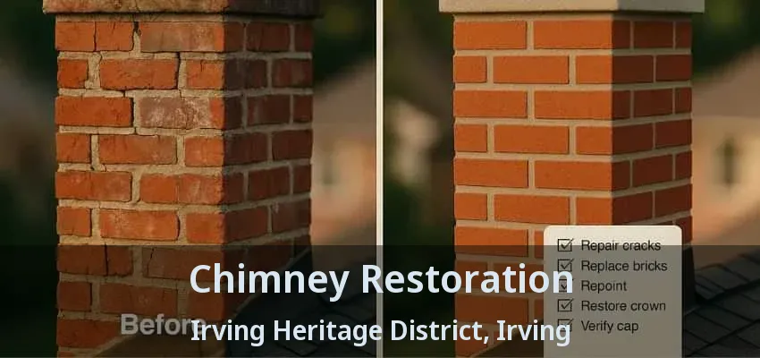 Chimney Restoration Irving Heritage District, Irving - TX