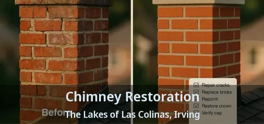 Chimney Restoration The Lakes of Las Colinas, Irving - TX