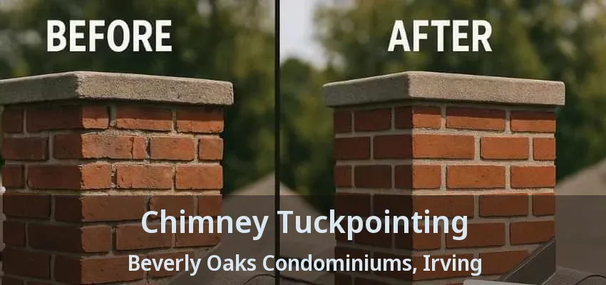 Chimney Tuckpointing Beverly Oaks Condominiums, Irving - TX