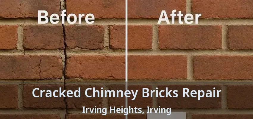 Cracked Chimney Bricks Repair Irving Heights, Irving - TX