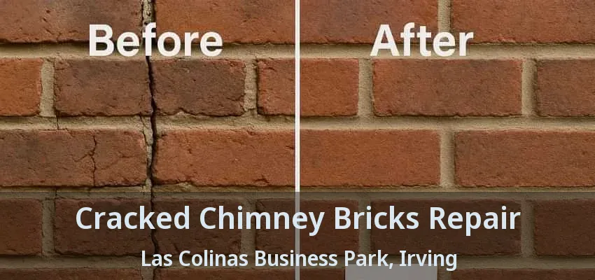 Cracked Chimney Bricks Repair Las Colinas Business Park, Irving - TX