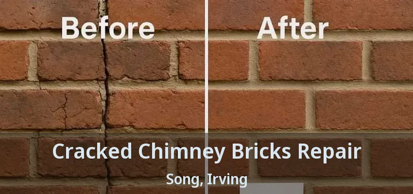 Cracked Chimney Bricks Repair Song, Irving - TX