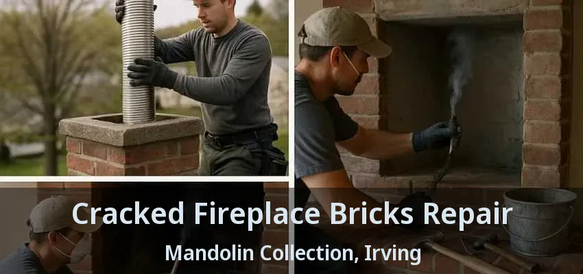 Cracked Fireplace Bricks Repair Mandolin Collection, Irving - TX