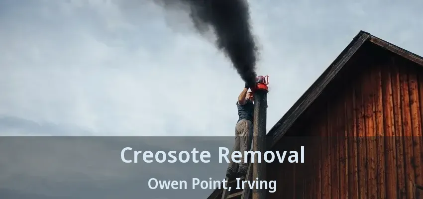 Creosote Removal Owen Point, Irving - TX