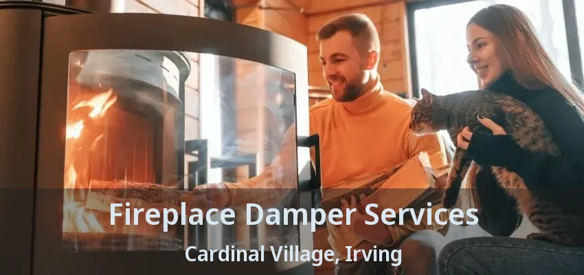 Fireplace Damper Services Cardinal Village, Irving - TX