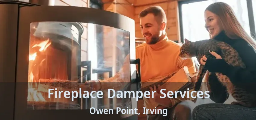 Fireplace Damper Services Owen Point, Irving - TX