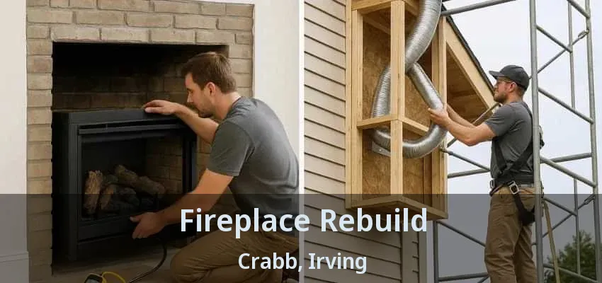 Fireplace Rebuild Crabb, Irving - TX