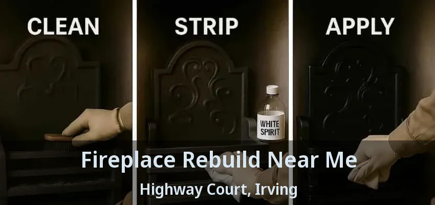 Fireplace Rebuild Near Me Highway Court, Irving - TX