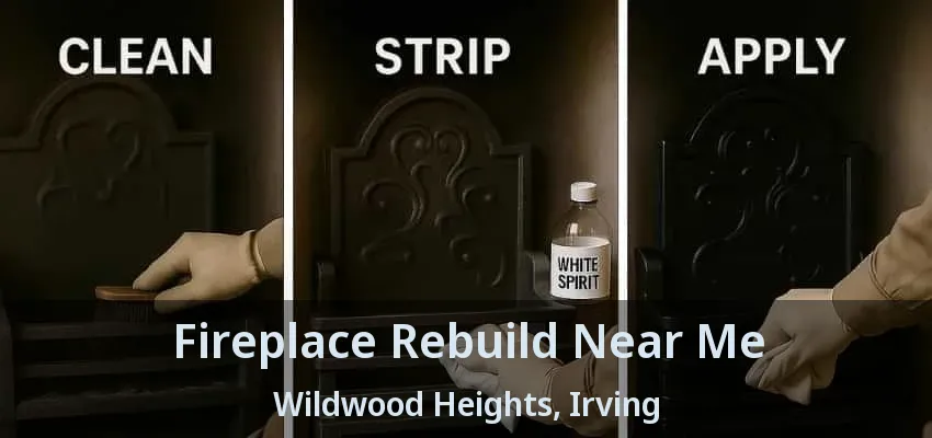 Fireplace Rebuild Near Me Wildwood Heights, Irving - TX