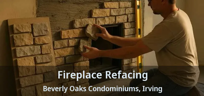 Fireplace Refacing Beverly Oaks Condominiums, Irving - TX