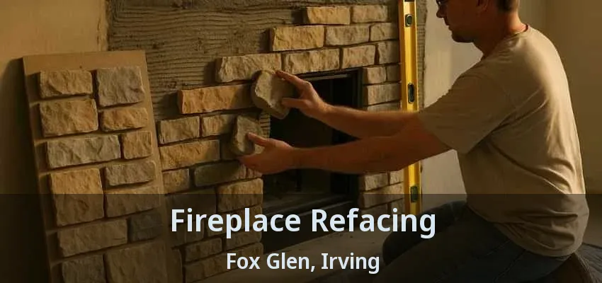 Fireplace Refacing Fox Glen, Irving - TX