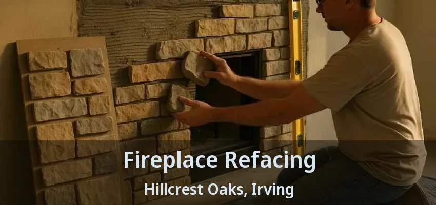 Fireplace Refacing Hillcrest Oaks, Irving - TX