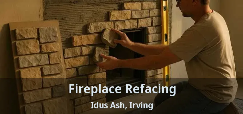 Fireplace Refacing Idus Ash, Irving - TX