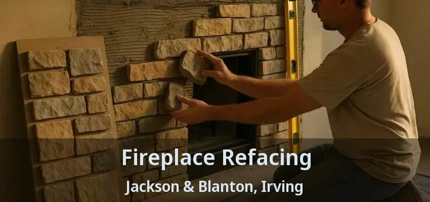 Fireplace Refacing Jackson & Blanton, Irving - TX