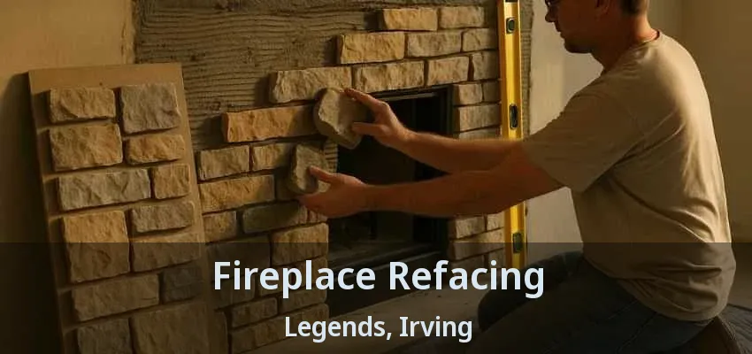 Fireplace Refacing Legends, Irving - TX