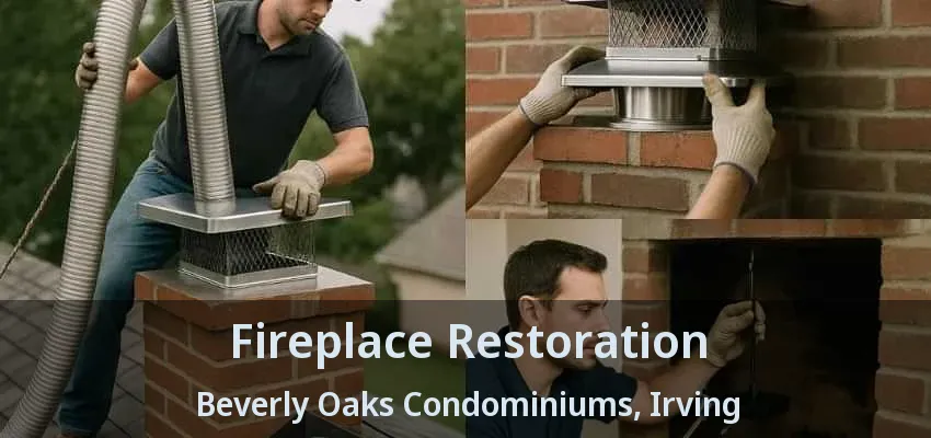 Fireplace Restoration Beverly Oaks Condominiums, Irving - TX