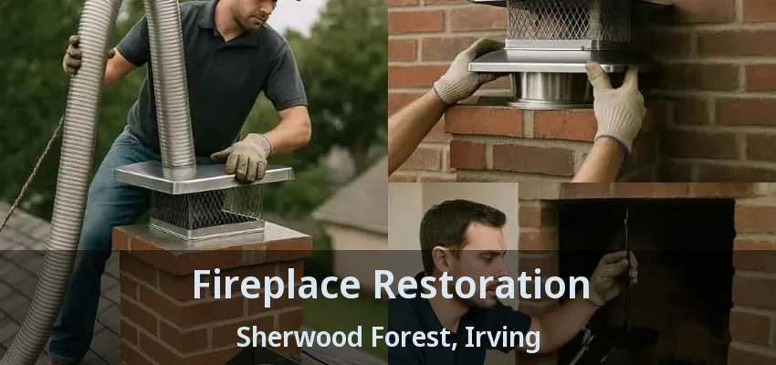 Fireplace Restoration Sherwood Forest, Irving - TX