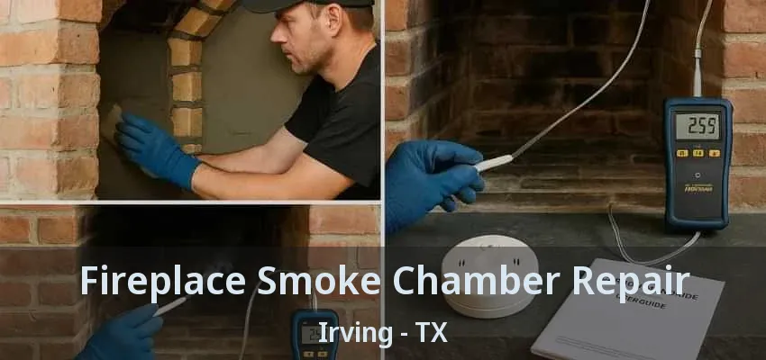 Fireplace Smoke Chamber Repair Irving - TX