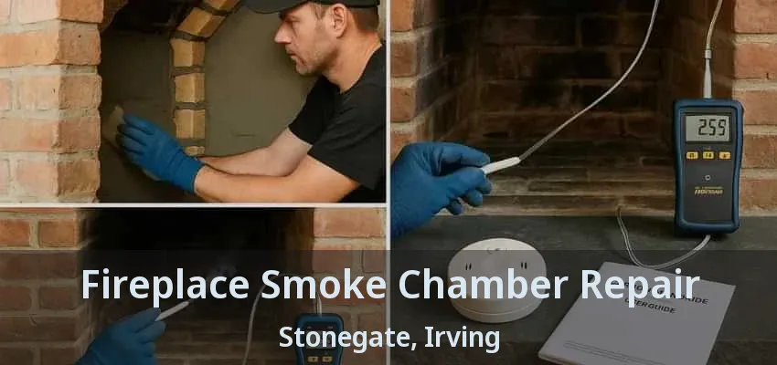 Fireplace Smoke Chamber Repair Stonegate, Irving - TX