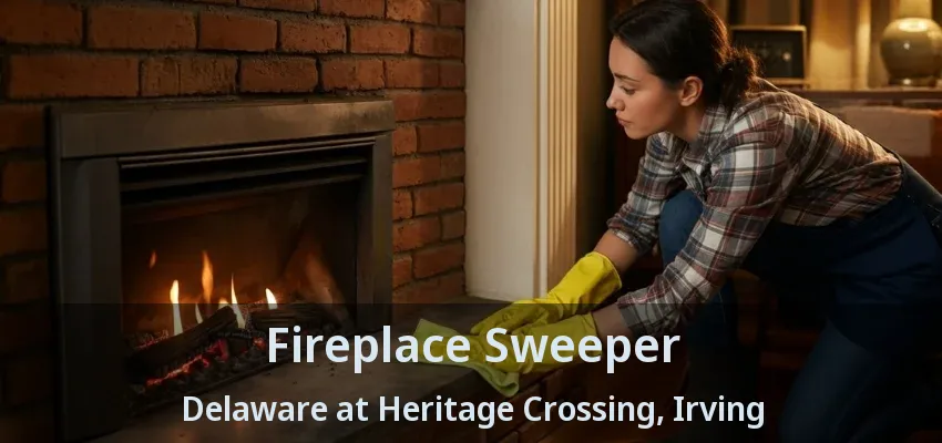Fireplace Sweeper Delaware at Heritage Crossing, Irving - TX