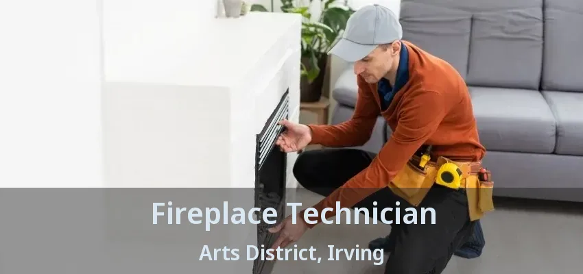 Fireplace Technician Arts District, Irving - TX