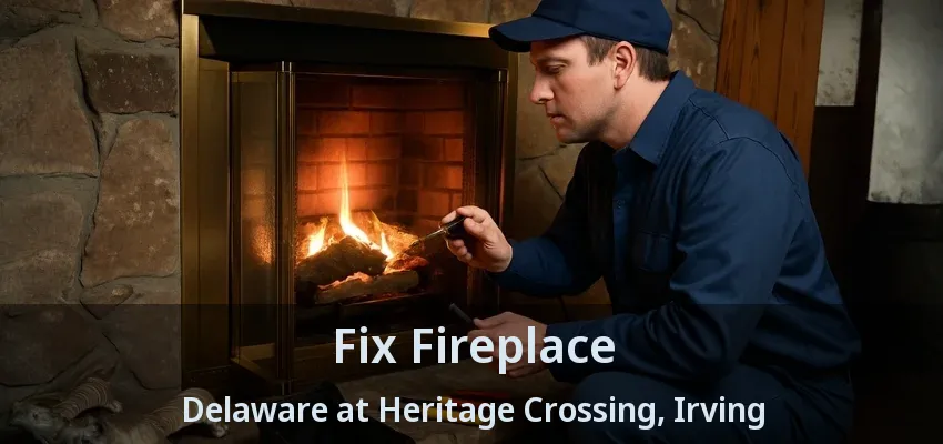 Fix Fireplace Delaware at Heritage Crossing, Irving - TX