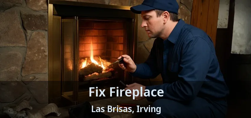 Fix Fireplace Las Brisas, Irving - TX