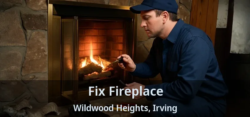 Fix Fireplace Wildwood Heights, Irving - TX