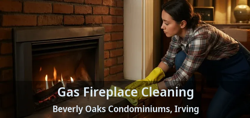 Gas Fireplace Cleaning Beverly Oaks Condominiums, Irving - TX