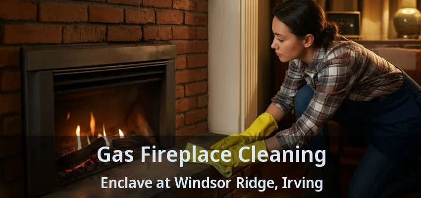 Gas Fireplace Cleaning Enclave at Windsor Ridge, Irving - TX