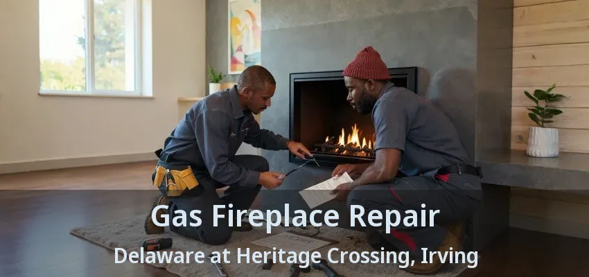 Gas Fireplace Repair Delaware at Heritage Crossing, Irving - TX