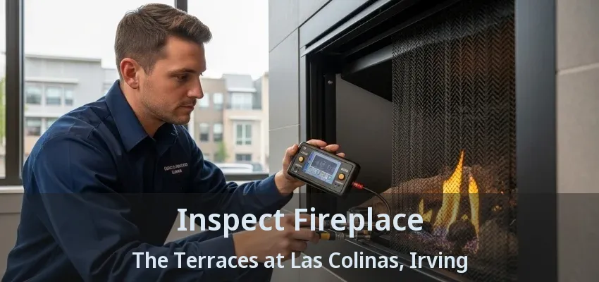 Inspect Fireplace The Terraces at Las Colinas, Irving - TX
