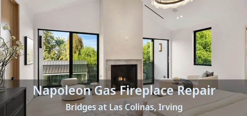 Napoleon Gas Fireplace Repair Bridges at Las Colinas, Irving - TX