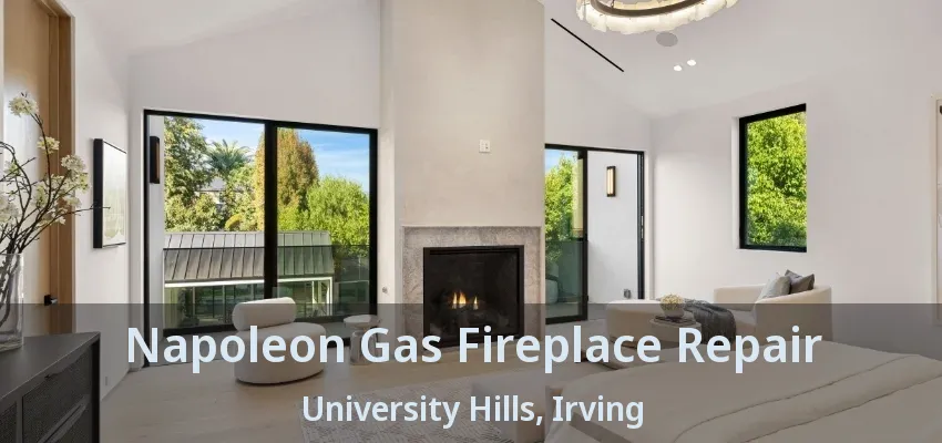 Napoleon Gas Fireplace Repair University Hills, Irving - TX