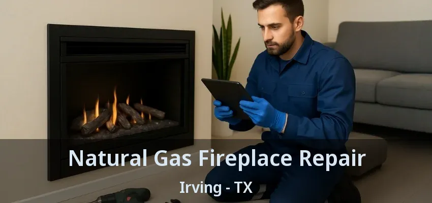 Natural Gas Fireplace Repair Irving - TX