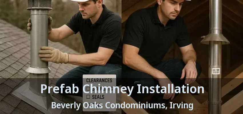 Prefab Chimney Installation Beverly Oaks Condominiums, Irving - TX
