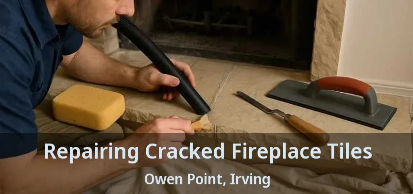Repairing Cracked Fireplace Tiles Owen Point, Irving - TX