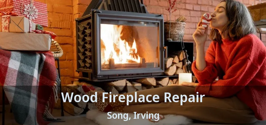 Wood Fireplace Repair Song, Irving - TX