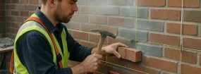 Cracked Chimney Bricks Repair Irving